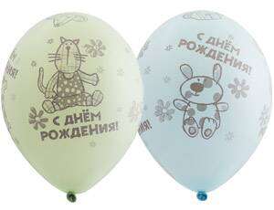 Купить онлайн Шар латекс "Зверюшки-игрушки" в интернет-магазине Праздник цветов и подарков с доставкой по Хабаровску недорого.